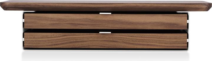 Image du produit Oakywood Étagère de bureau Mini support d'écran peu encombrant avec tiroir