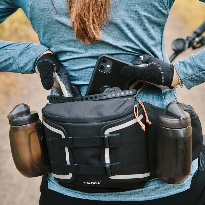 Produktbild Fidlock Hip Belt Double vyölaukku ja Twist Bottle 450 -juomapullo