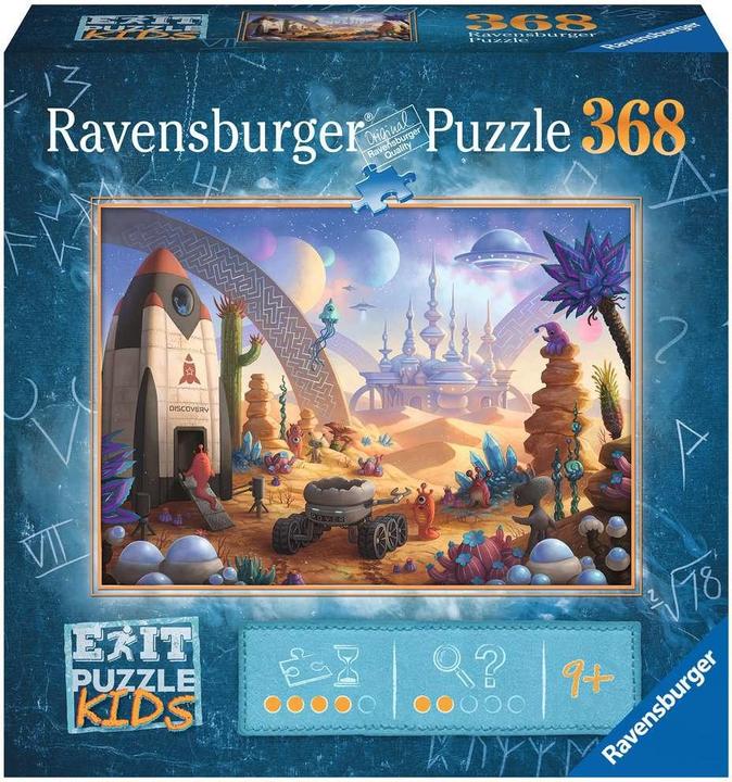 Actual product image Ravensburger RAV13266 - EXIT Puzzle Kids: Space, 368 pieces (DE edition) (368 pieces)
