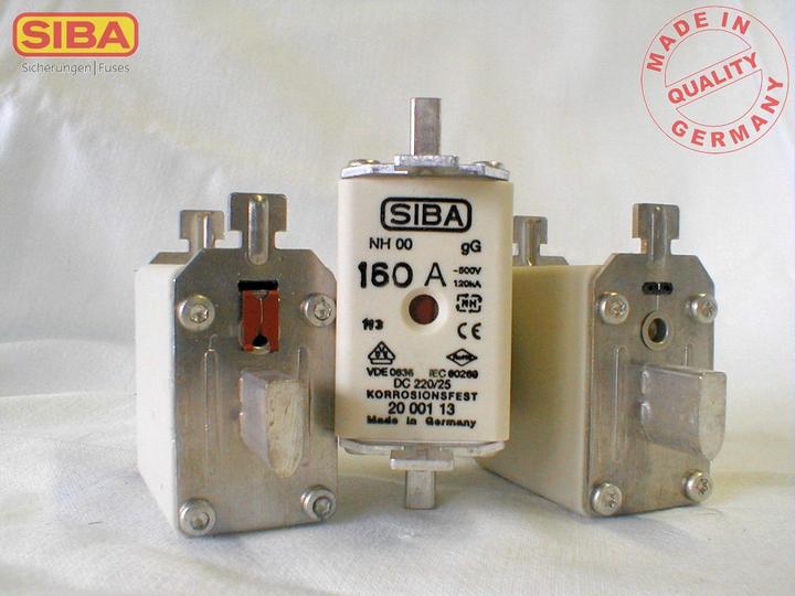 Actual product image Siba SIKRING NH00 160A gG 500V - (10 pcs.) (160 A)