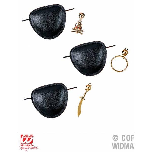 Thumbnail - Magni Piraten Augenklappe mit Schmuck