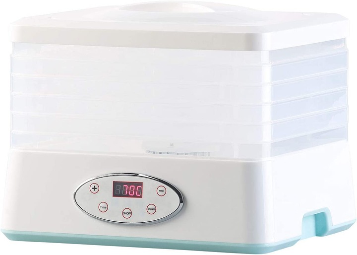 Actual product image Rosenstein & Söhne Dehydrator with 5 dehydrator inserts & timer