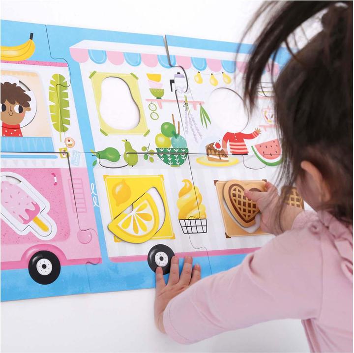 Produktbild Banana Panda Maak de puzzel passend Food Truck (23 Teile)