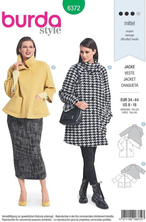 Immagine prodotto Modello Giacca Raglan