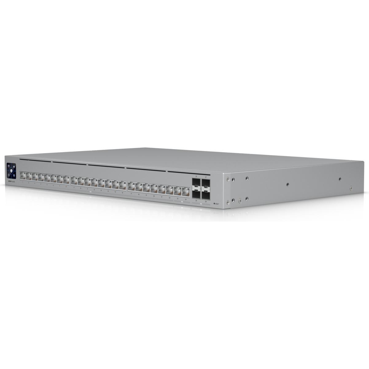 Ubiquiti Pro HD 24 (28 Ports), Netzwerk Switch, Silber