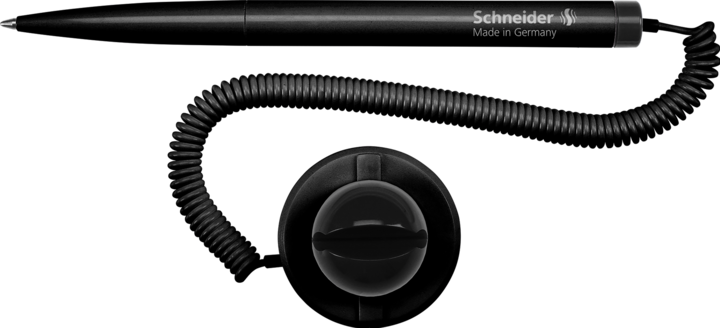 Immagine prodotto Schneider Biros Klick-Fix-Pen 1mm nero a prova di documento Colore del cilindro: nero (Nero, 1 x)