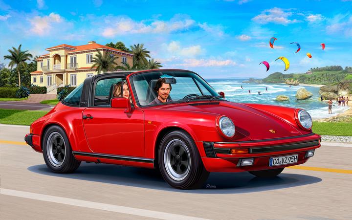 Actual product image Revell MS Porsche 911 G model Targa