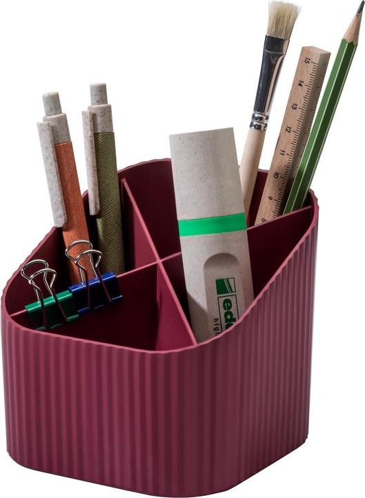 Actual product image Han Desk quiver KARMA, 4 compartments, 80-100% recycled material, eco