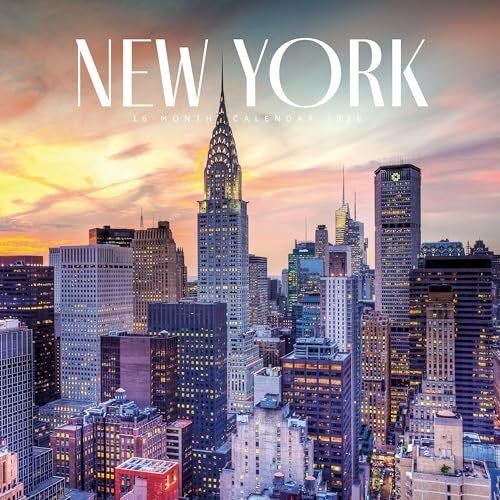 Immagine prodotto New York Square Wall Sunday Start Calend (Nessuna rilegatura, Inglese)