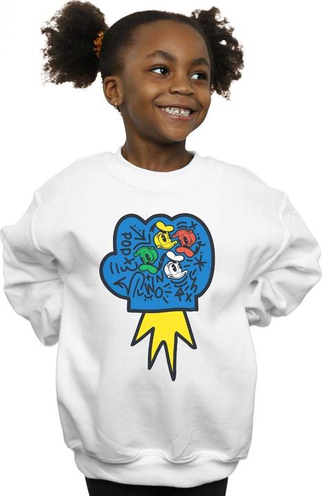 Produktbild Disney Donald Duck Pop Fist Sweatshirt Mädchen (140, 146)
