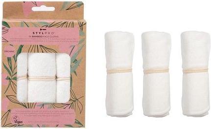 Image du produit Stylideas Stylpro Bamboo Face Cloths (Lingettes nettoyantes pour le visage)