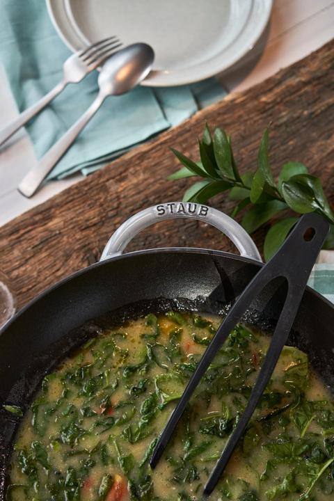Actual product image Staub Wok with glass lid (37 cm, Wok, Cast iron)