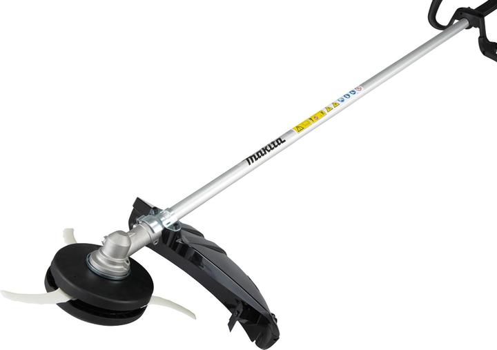 Actual product image Makita 199868-0 Plastic Blade Set 305mm M10 X 1.25LH. Suitable for lawnmowers/trimmers DUR369, UR101, UR012 (Weed whacker, Lawn mower blades + replacement blades garden machinery)