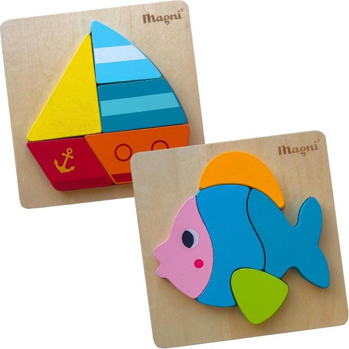 Actual product image Imagetoys Magni - Ship/Fish puzzle (3936) (3936 pieces)