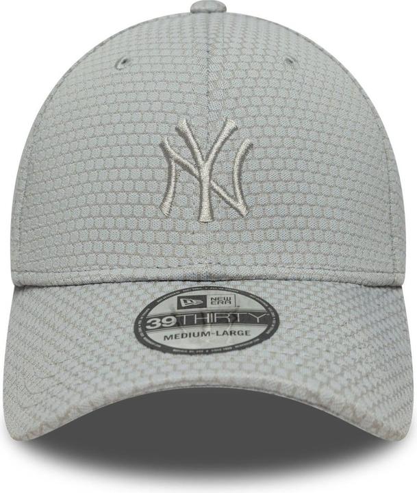 Produktbild New Era 39Thirty Stretch Cap - New York Yankees grau - M/L
