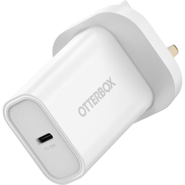 OtterBox UK Schnellladegerät (30 W), USB Ladegerät, Weiss