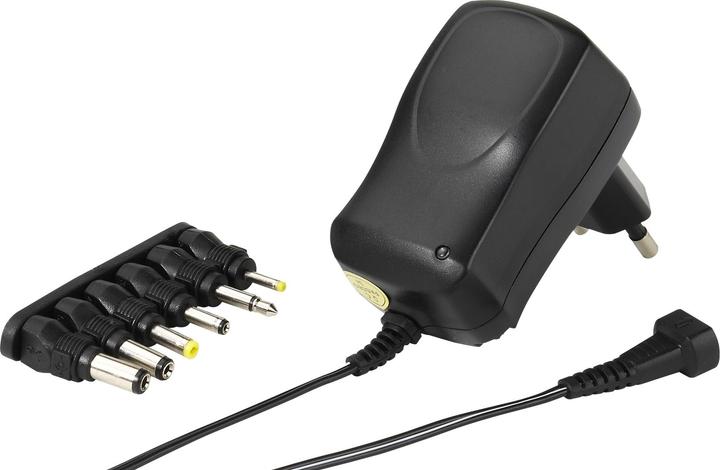 Produktbild Vivanco Universalnetzteil, 3 - 12V, 1.000mA, max. 7.2W schwarz