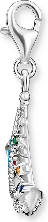 Produktbild Thomas Sabo Charm-Anhänger Türkises Segelboot Silber (925er Silber, Emaille)