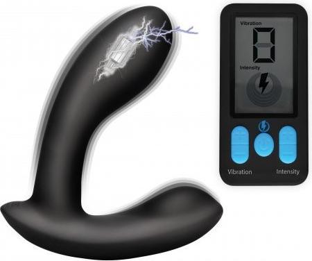 Produktbild Doc Johnson 5X E-Stim Pro Silicone Vibrating Prostate Massager + Remote