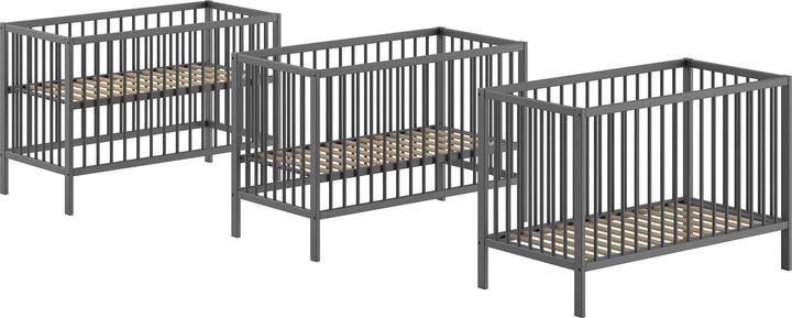 Actual product image Vipack Dino baby cot (60 x 120 cm)