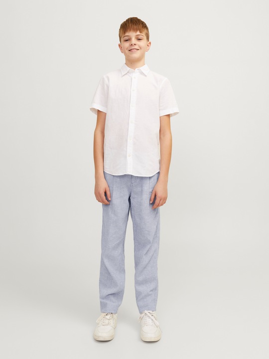 Produktbild Jack & Jones Jpstbill Jjcairo Tapered Linen Ble Jnr (176)