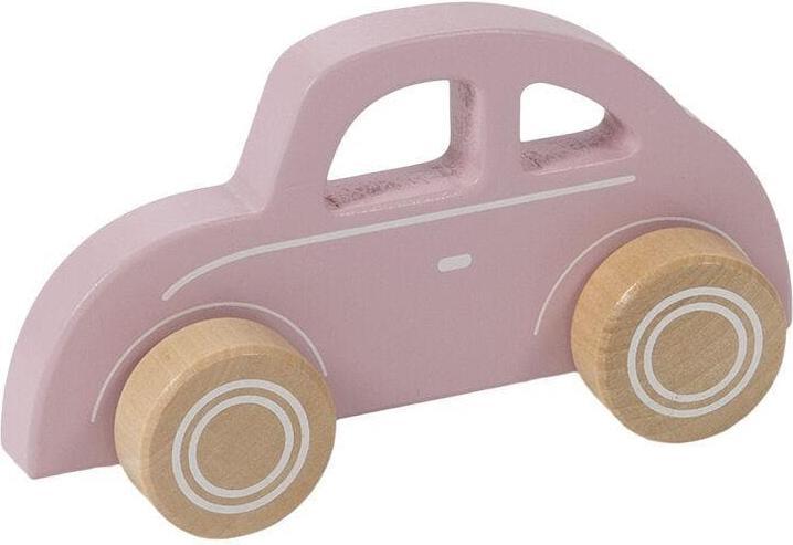 Image du produit Little Dutch Jouet en bois Voiture rose