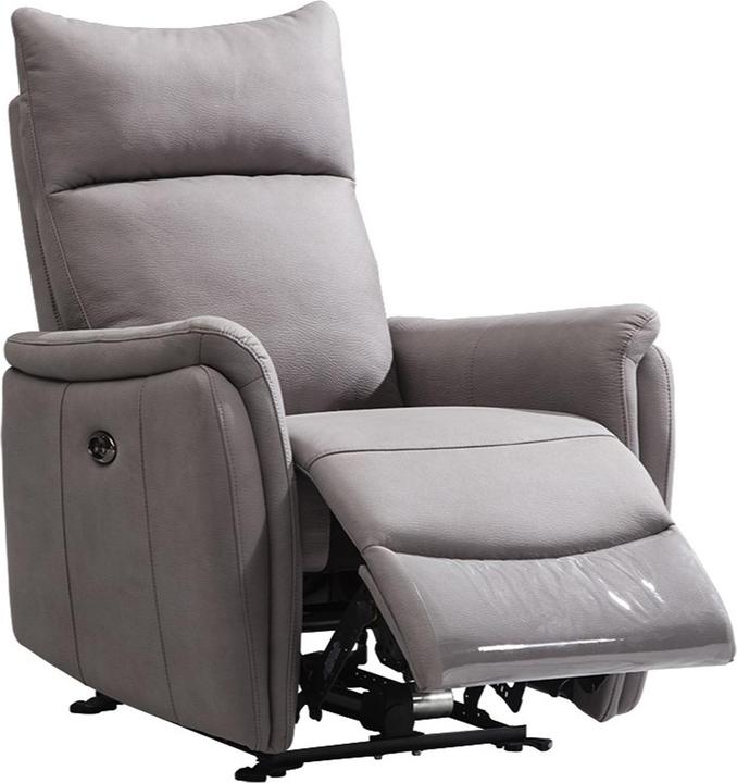 Produktbild Home123 Chaiselongue LUXEMBURG NEU grau