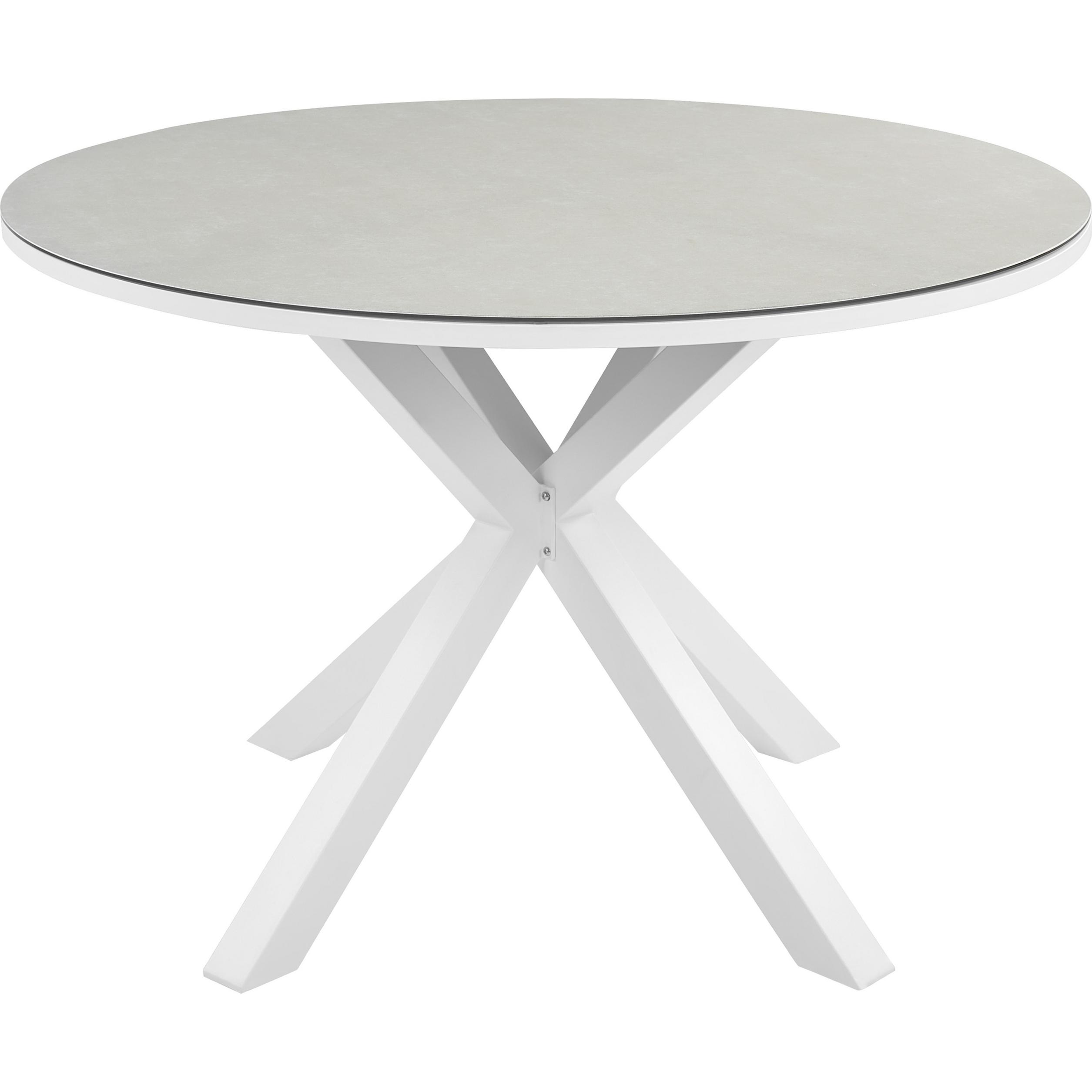 Beliani, Gartentisch + Balkontisch, Maletto / Busseto (120 cm)