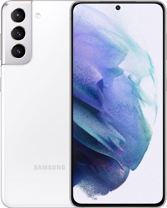 Samsung Galaxy S21 EU (128 GB, Phantom White, 6.20", Dual SIM, 12 Mpx, 5G)