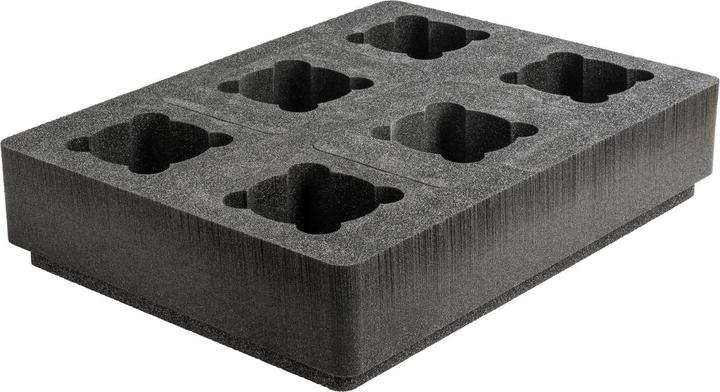 Actual product image mantona Insert 6 lenses outdoor protective case L