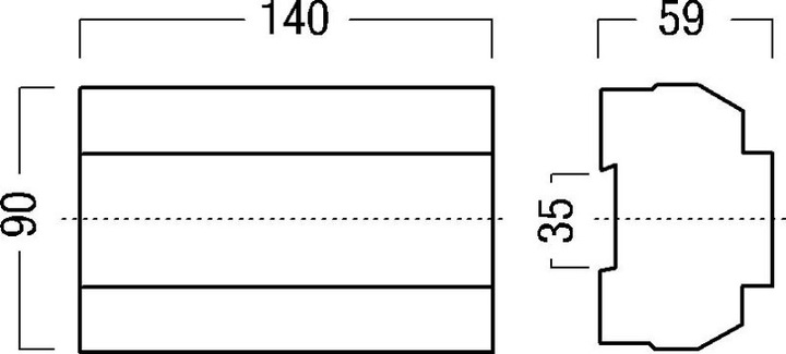 Produktbild Zumtobel GmbH Funktionsumfang Schaltschrankeinba DIMLITE 4ch
