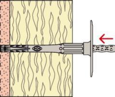 Actual product image Fischer Plaster dowel FIF-CS 8/180 (100 pcs.)