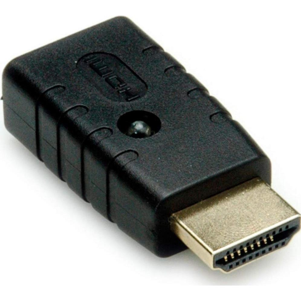 Roline Nero Hdmi Zu (Hdmi, 8 Cm), Adattatore Dati + Video,