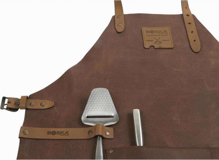 Actual product image Boska Mr. Smith Kitchen Apron Brown Pocket