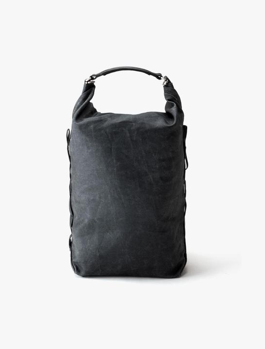 Produktbild Qwstion Roll Pack – Waxed Black - Waxed Black (20 l)