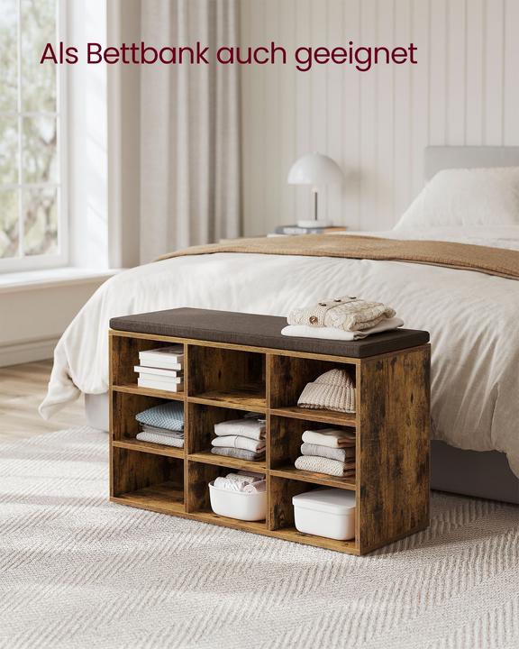 Actual product image Vasagle Benchy (78.5 x 30.5 x 48 cm)