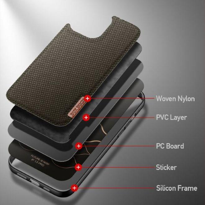 Actual product image Dux Ducis Fino Series Hardcase Cover (Apple iPhone 13 Pro)