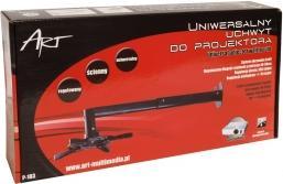 Actual product image Art RAMP P-103 Holder P-103 *36-58cm* to projector juodas 15KG mounting to the wall (Ceiling, Wall)