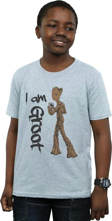 Image du produit - T-shirt AVENGERS INFINITY WAR GRAFFITI GROOT - Garçon (116)