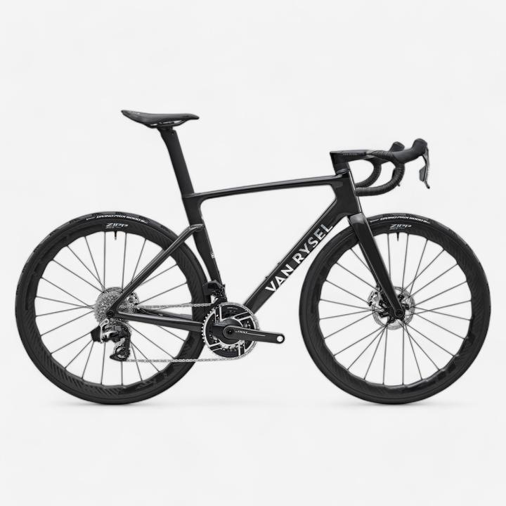 Van rysel Rennrad - RCR Pro SRAM RED AXS Powermeter Zipp 454 NSW schwarz glänzend