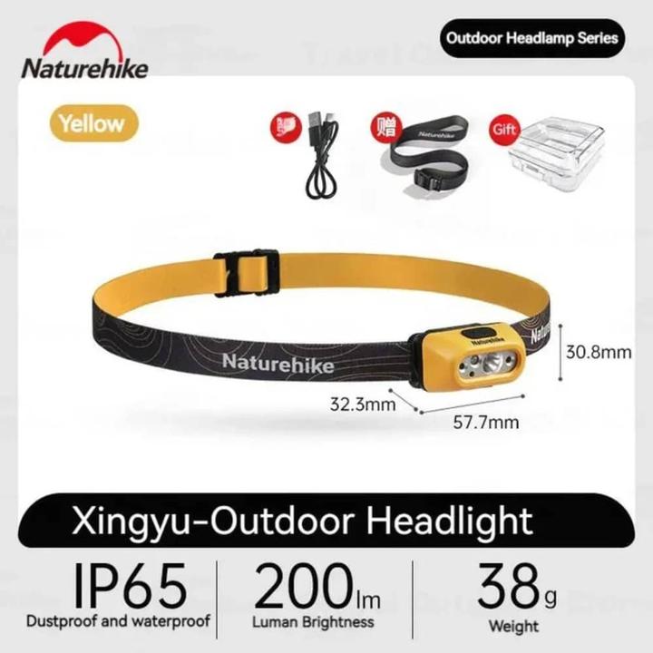 Produktbild Naturehike Outdoor LED-Stirnlampe (200 lm)