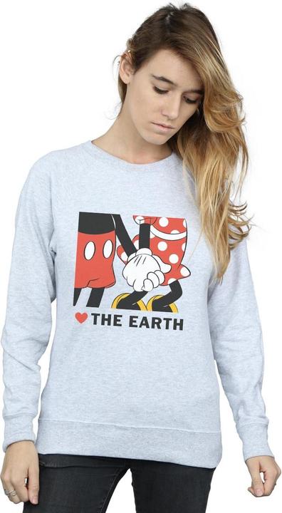 Produktbild Disney Mickey Mouse Heart The Earth Sweatshirt (XL)