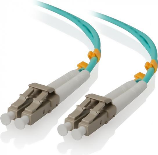 Actual product image Alogic Fibre optic cable LC-LC Multi Mode Duplex LSZH OM3 (5 m)
