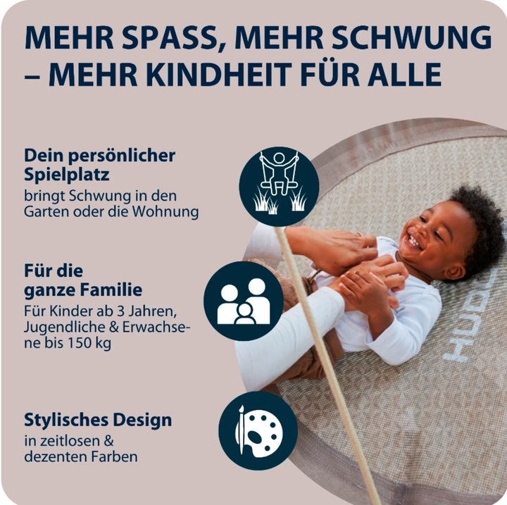 Produktbild Hudora Nestschaukel Lounge