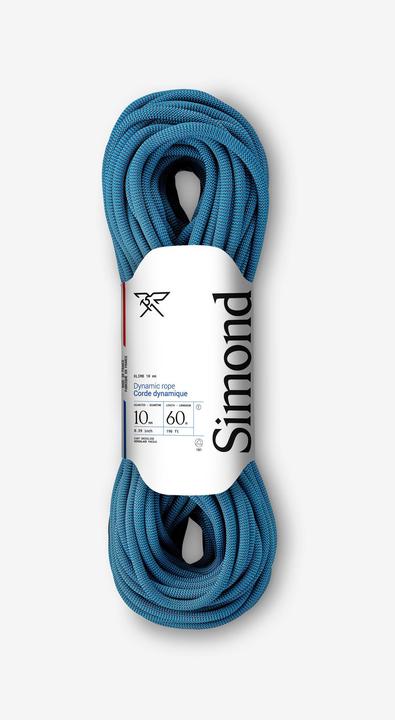Actual product image Simond Climbing rope single rope polyamide (60 m)