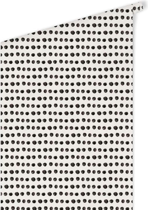 Produktbild Trenddeko Aquarell Punkte 01 - schwarz-weiss (1008 x 48 cm)