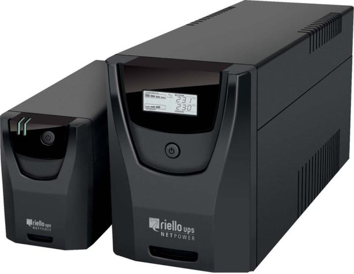 Actual product image Riello Net Power NPW 800 - UPS - AC 220/230/240 V (800 VA, 480 W, Line-interactive UPS)