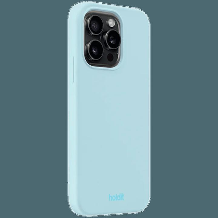Produktbild Holdit Silikon Back Cover Blau Apple iPhone 15 Pro (Apple iPhone 15 Pro)
