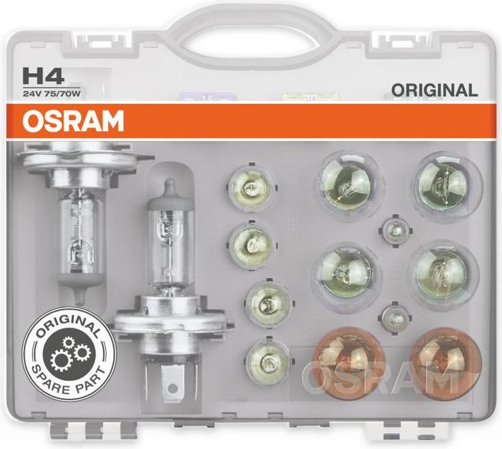 Image du produit Osram Coffret d'ampoules de rechange pour camion (H4)