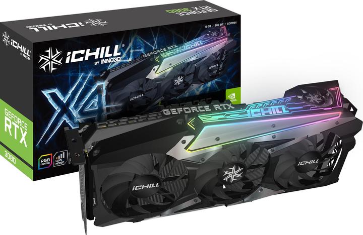 Immagine prodotto Innovision INNO3D GeForce RTX 3080 iChill X4 LHR 12GB GDDR6X 384-bit 3xDP+HDMI (12 GB)